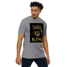 Load image into Gallery viewer, King Men’s premium heavyweight tee - Frantz Benjamin
