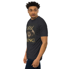 Load image into Gallery viewer, King Men’s premium heavyweight tee - Frantz Benjamin
