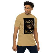 Load image into Gallery viewer, King Men’s premium heavyweight tee - Frantz Benjamin

