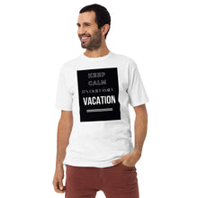 Load image into Gallery viewer, Vacation Men’s premium heavyweight tee - Frantz Benjamin
