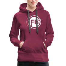Load image into Gallery viewer, Women’s Premium Hoodie - burgundy
