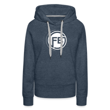 Load image into Gallery viewer, Women’s Premium Hoodie - heather denim
