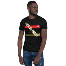 Load image into Gallery viewer, Blessed Men's Short-Sleeve T-Shirt - Frantz Benjamin
