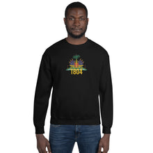 Load image into Gallery viewer, Haitian Flag Unisex Sweatshirt - Frantz Benjamin

