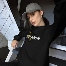 Load image into Gallery viewer, Melanin Embrodery Unisex Sweatshirt - Frantz Benjamin
