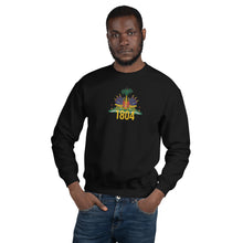 Load image into Gallery viewer, Haitian Flag Unisex Sweatshirt - Frantz Benjamin
