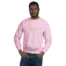 Load image into Gallery viewer, Melanin Embrodery Unisex Sweatshirt - Frantz Benjamin

