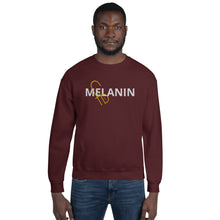 Load image into Gallery viewer, Melanin Embrodery Unisex Sweatshirt - Frantz Benjamin
