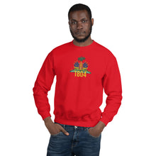 Load image into Gallery viewer, Haitian Flag Unisex Sweatshirt - Frantz Benjamin
