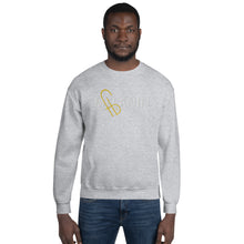 Load image into Gallery viewer, Melanin Embrodery Unisex Sweatshirt - Frantz Benjamin
