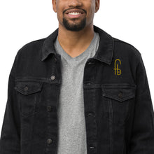 Load image into Gallery viewer, FB Classic Embroidered Unisex denim jacket - Frantz Benjamin
