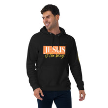 Load image into Gallery viewer, Jesus Saves Unisex eco raglan hoodie - Frantz Benjamin
