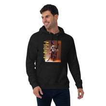 Load image into Gallery viewer, Melanin Unisex eco raglan hoodie - Frantz Benjamin

