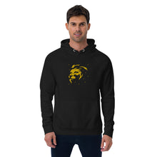 Load image into Gallery viewer, Lion Head FB Embroidered Unisex eco raglan hoodie - Frantz Benjamin
