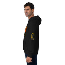 Load image into Gallery viewer, Sunset Print Canvas Unisex eco raglan hoodie - Frantz Benjamin

