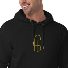 Load image into Gallery viewer, Big FB Embrodery Unisex eco raglan hoodie - Frantz Benjamin
