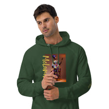Load image into Gallery viewer, Melanin Unisex eco raglan hoodie - Frantz Benjamin
