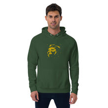 Load image into Gallery viewer, Lion Head FB Embroidered Unisex eco raglan hoodie - Frantz Benjamin
