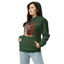 Load image into Gallery viewer, Melanin Unisex eco raglan hoodie - Frantz Benjamin

