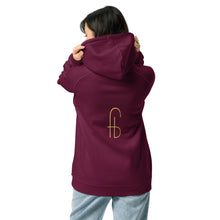 Load image into Gallery viewer, Haitian Embroidered Flag Unisex eco raglan hoodie - Frantz Benjamin
