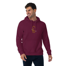 Load image into Gallery viewer, Big FB Embrodery Unisex eco raglan hoodie - Frantz Benjamin
