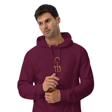 Load image into Gallery viewer, Big FB Embrodery Unisex eco raglan hoodie - Frantz Benjamin
