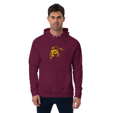 Load image into Gallery viewer, Lion Head FB Embroidered Unisex eco raglan hoodie - Frantz Benjamin
