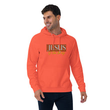Load image into Gallery viewer, Jesus Saves Embrodery Unisex eco raglan hoodie - Frantz Benjamin
