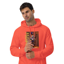 Load image into Gallery viewer, Melanin Unisex eco raglan hoodie - Frantz Benjamin
