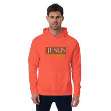 Load image into Gallery viewer, Jesus Saves Embrodery Unisex eco raglan hoodie - Frantz Benjamin
