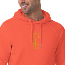 Load image into Gallery viewer, Big FB Embrodery Unisex eco raglan hoodie - Frantz Benjamin
