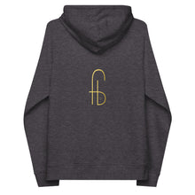 Load image into Gallery viewer, Haitian Embroidered Flag Unisex eco raglan hoodie - Frantz Benjamin
