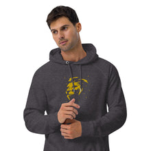 Load image into Gallery viewer, Lion Head FB Embroidered Unisex eco raglan hoodie - Frantz Benjamin
