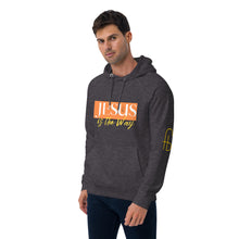 Load image into Gallery viewer, Jesus Saves Unisex eco raglan hoodie - Frantz Benjamin
