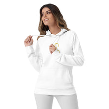 Load image into Gallery viewer, Big FB Embrodery Unisex eco raglan hoodie - Frantz Benjamin

