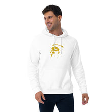 Load image into Gallery viewer, Lion Head FB Embroidered Unisex eco raglan hoodie - Frantz Benjamin

