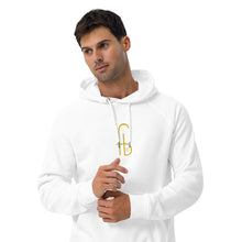 Load image into Gallery viewer, Big FB Embrodery Unisex eco raglan hoodie - Frantz Benjamin
