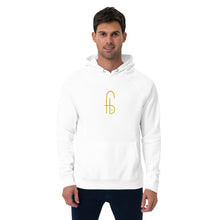 Load image into Gallery viewer, Big FB Embrodery Unisex eco raglan hoodie - Frantz Benjamin
