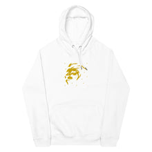 Load image into Gallery viewer, Lion Head FB Embroidered Unisex eco raglan hoodie - Frantz Benjamin
