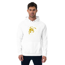 Load image into Gallery viewer, Lion Head FB Embroidered Unisex eco raglan hoodie - Frantz Benjamin
