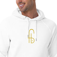Load image into Gallery viewer, Big FB Embrodery Unisex eco raglan hoodie - Frantz Benjamin
