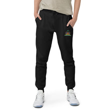 Load image into Gallery viewer, Haiti Embroidered Unisex fleece sweatpants - Frantz Benjamin
