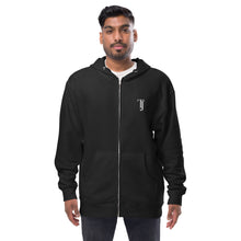 Load image into Gallery viewer, Unisex fleece zip up hoodie - Frantz Benjamin
