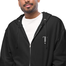 Load image into Gallery viewer, Unisex fleece zip up hoodie - Frantz Benjamin
