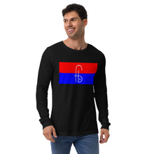 Load image into Gallery viewer, FB HT Flag Unisex Long Sleeve Tee - Frantz Benjamin
