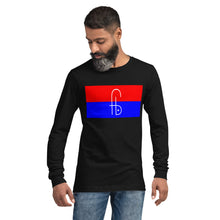 Load image into Gallery viewer, FB HT Flag Unisex Long Sleeve Tee - Frantz Benjamin
