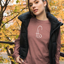 Load image into Gallery viewer, FB Embroidered logo Unisex Long Sleeve Tee - Frantz Benjamin
