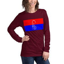 Load image into Gallery viewer, FB HT Flag Unisex Long Sleeve Tee - Frantz Benjamin
