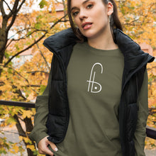 Load image into Gallery viewer, FB Embroidered logo Unisex Long Sleeve Tee - Frantz Benjamin

