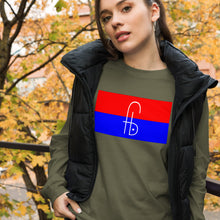 Load image into Gallery viewer, FB HT Flag Unisex Long Sleeve Tee - Frantz Benjamin

